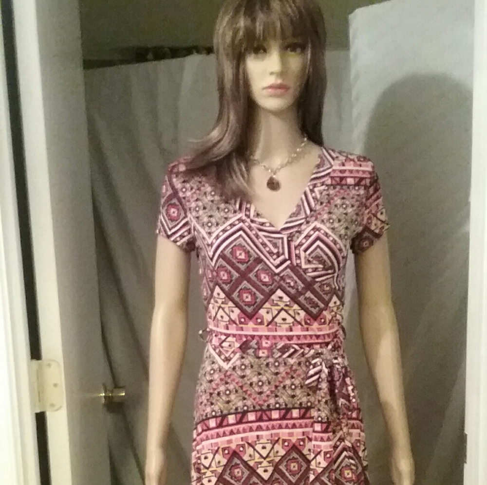 Minette sz med red ,blk w/belt  # 594